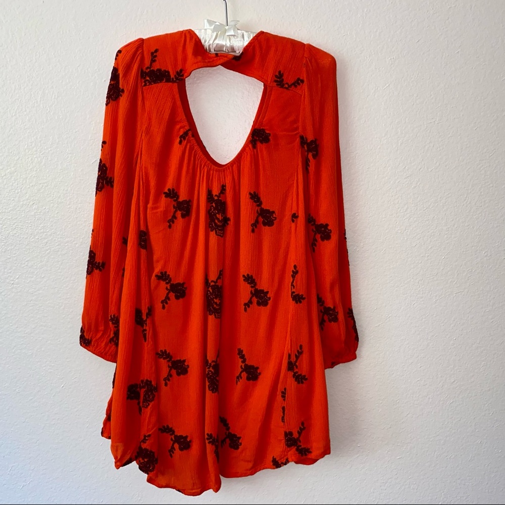 FREE PEOPLE EMMA TRAPEZE DRESS. - Picture 3 of 11